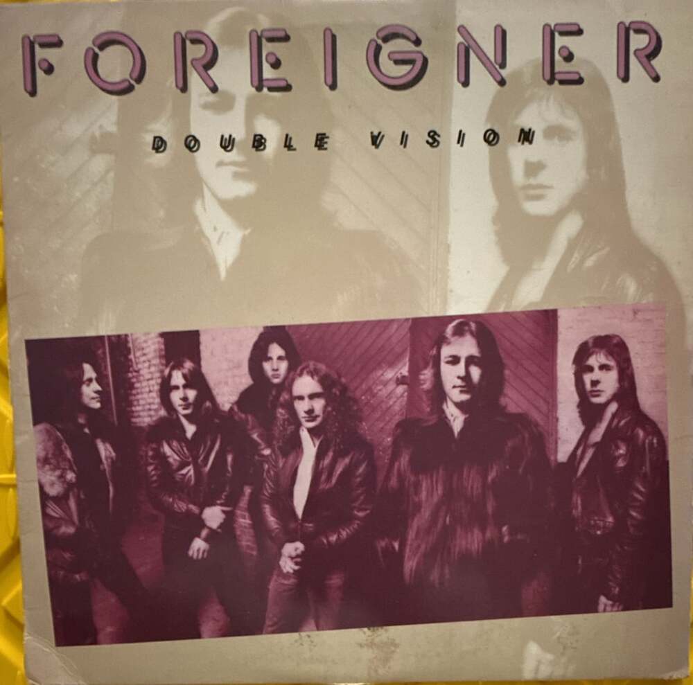 VG+/VG+: Foreigner Double Vision Vinyl LP Record Album Rock